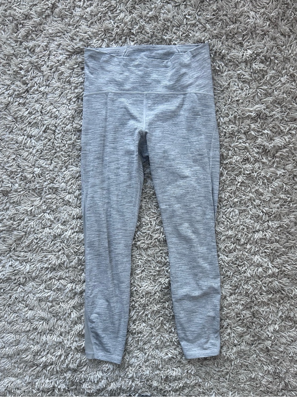 lululemon athletica Light Heather Gray High-Rise Leggings